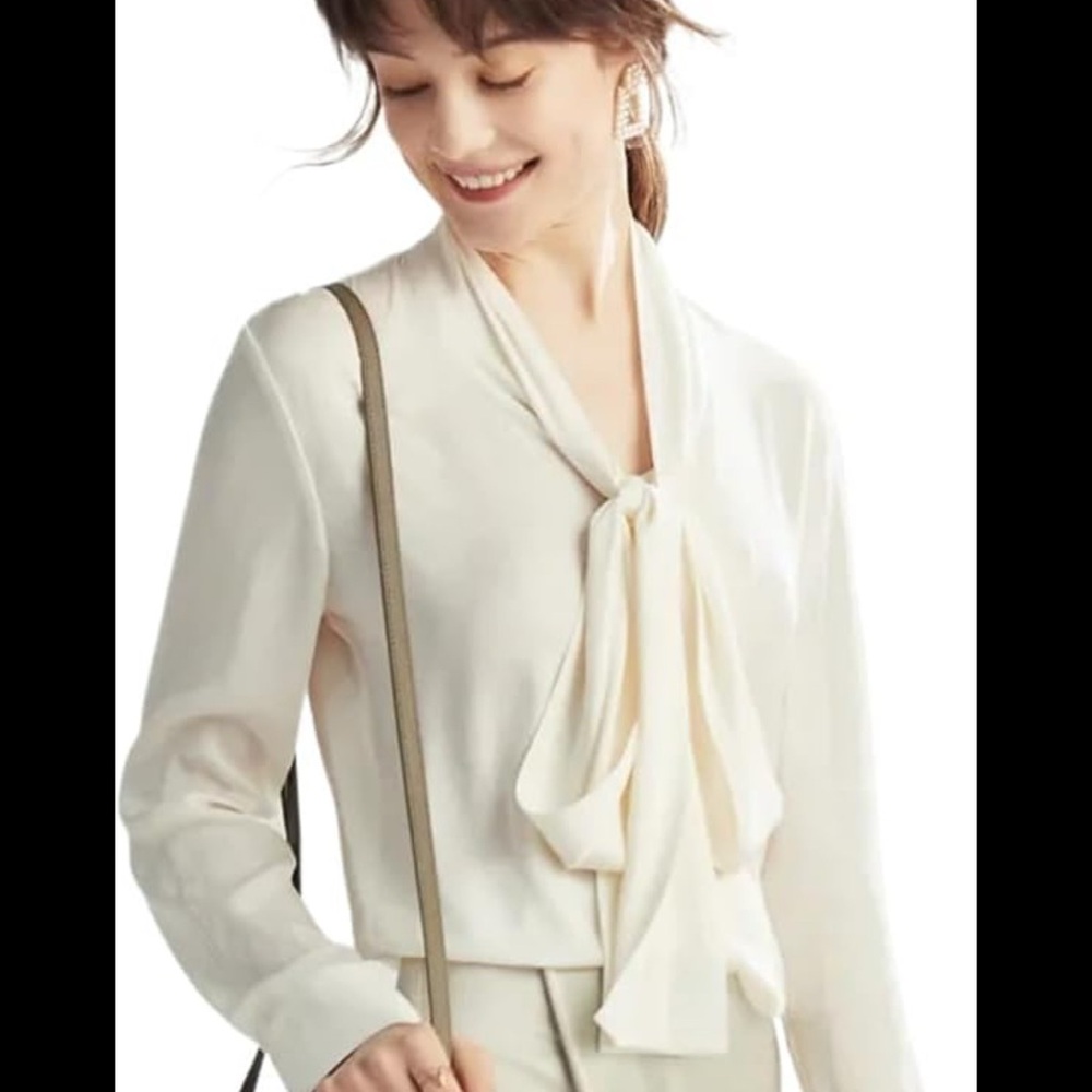 The Limited Cream Blouse | Sz S